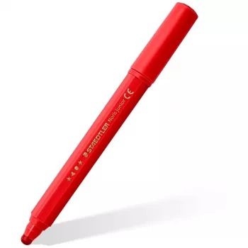 Felt pens Staedtler 329 C6 — 6 colours (Blue, Brown, Green, Pink, Red, Yellow), Bold tip
