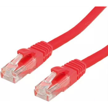 VALUE - Patch-Cable - RJ-45 (M) to RJ-45 (M) - 1.5 m - UTP - CAT 6a - Moulded - Red, RAL 3000 (21.99.1481)
