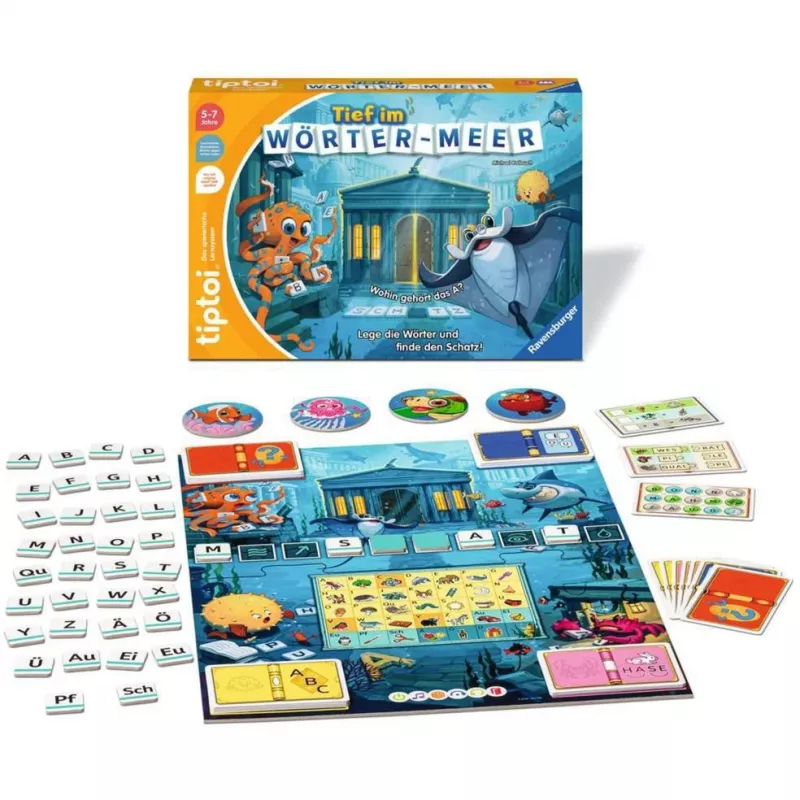 tiptoi Deep in the Sea of Words, Board Game