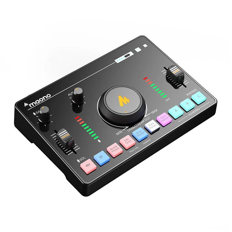 Audio mixer MAONO AMC2 Neo, 2-channel USB mixer with USB connectivity