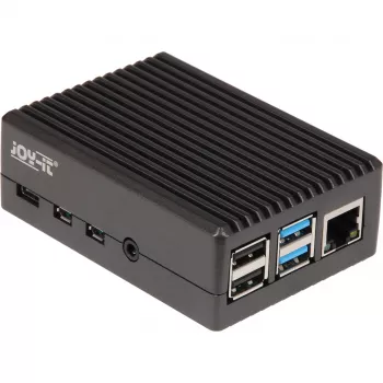 AluminiumEnclosure for Raspberry Pi 4 B (black (matt))