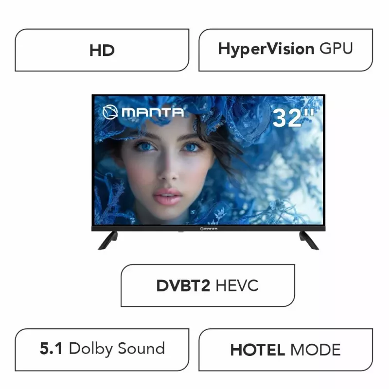 LED TV MANTA MATV001LHN32 32-inch HD ready