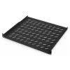 DIGITUS DN-19 TRAY-1-400-SW 1U Fixed Rack Shelf, 400 mm Depth, 15 kg Load, Black