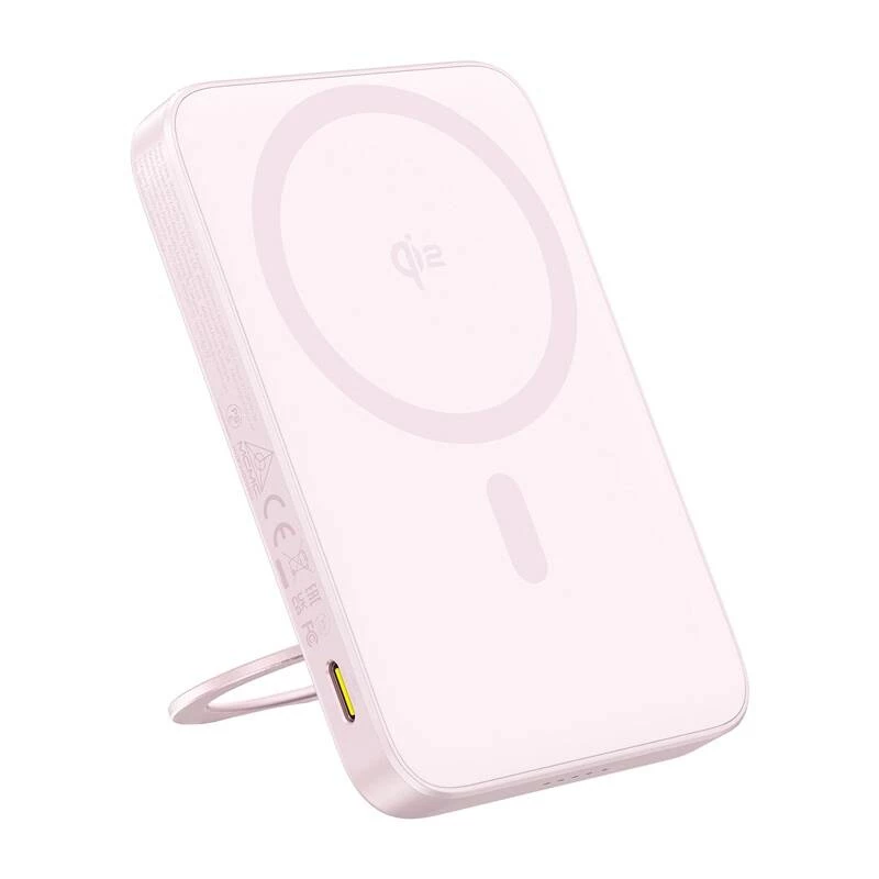 Power bank Baseus PicoGo Qi2 5000mAh 20W Pink