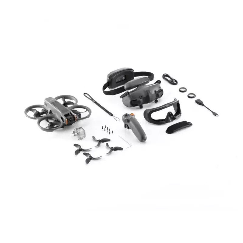 DJI Avata 2 Fly More Combo 1 Battery 4 rotors 12 MP 3840 x 2880 pixels Black