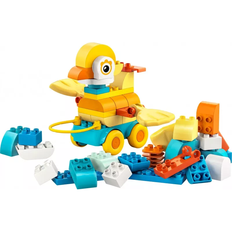 Toy set LEGO DUPLO 3-in-1 Animals on Wheels 10448 — DUPLO build-and-play animals, 58 pieces, age 2+