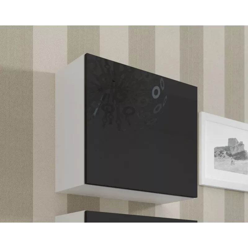 Cama Living room cabinet set VIGO 22 white/black gloss