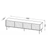 Cama CORTINA 4D TV cabinet 200x40x55 black