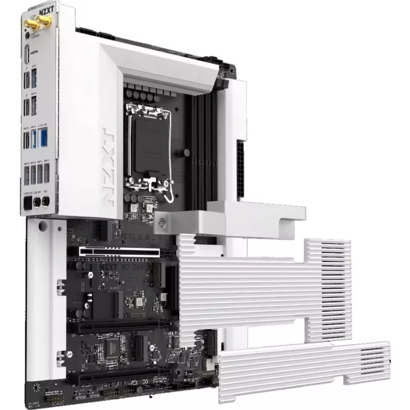 NZXT N7 Z890 White ATX Motherboard