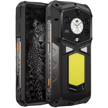 Rugged smartphone UleFone Armor 29 Ultra — 6.67 inch FHD+ display, MediaTek Dimensity 9300+, 16 GB RAM, 5G, Dual SIM, 21,200 mAh battery, Black