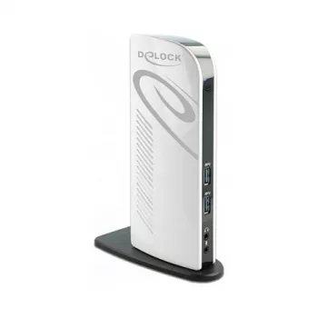 USB Docking Station DeLOCK 87771 Dual HDMI Full-HD USB 3.2 LAN Audio