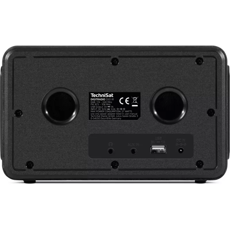 Personal Radio TechniSat DigitRadio 550 IR Digital DAB+ FM 100W
