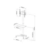 TV Table/trolley on wheels + handle 23-55 25 kg S-09