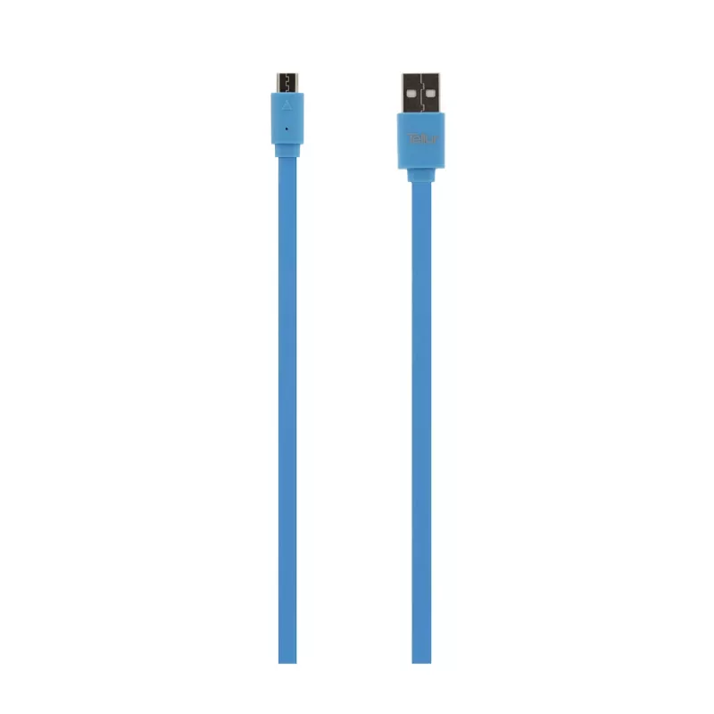 USB Cable Tellur TLL155011 1m USB A Micro-USB A Blue