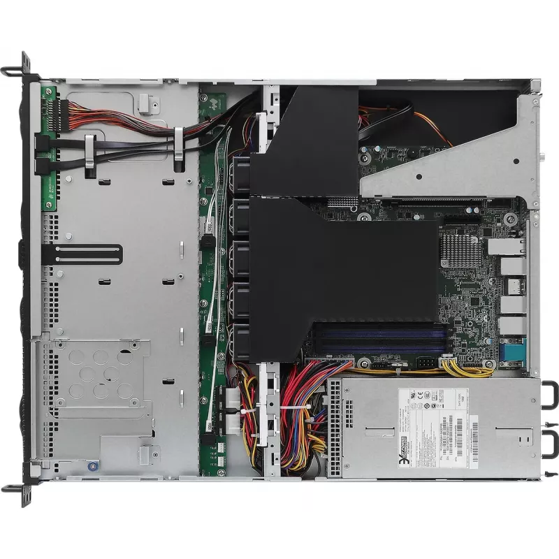 ASRock 1U4LW-B650/2L2T RPSU server barebone AMD B650 Socket AM5 Rack (1U)