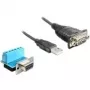 Serial Cable DeLOCK 62406 USB Type-A DB-9 Black 0.82 m