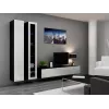 Cama Full cabinet VIGO '180' 180/40/30 white/black gloss