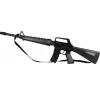 Pulio metal commando rifle toy model 1551118 — 8 rounds, metal construction