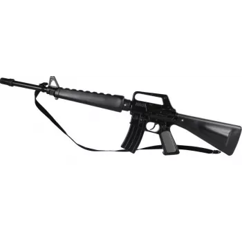 Pulio metal commando rifle toy model 1551118 — 8 rounds, metal construction