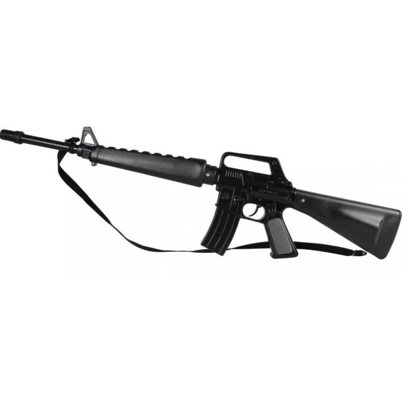 Pulio metal commando rifle toy model 1551118 — 8 rounds, metal construction
