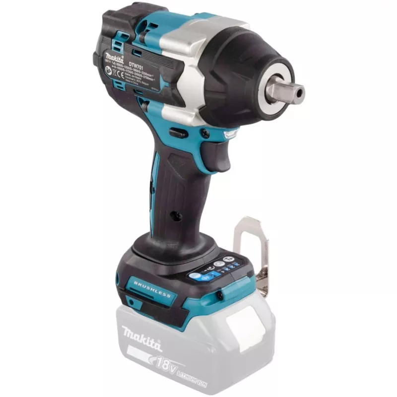 Makita DTW701Z power screwdriver/impact driver 2700 RPM Black, Blue