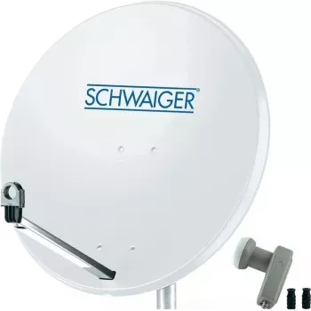Satellite dish SCHWAIGER SPI9960SET2 80 cm with twin LNB for 2 participants