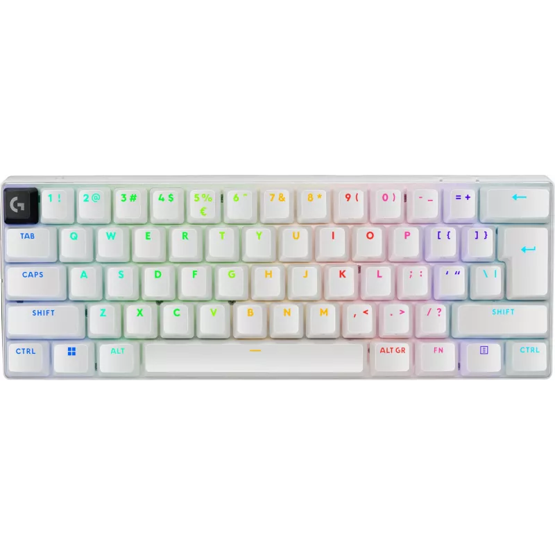 Keyboard Logitech G PRO X 60 Gaming USB RF Wireless Bluetooth QWERTY US International White