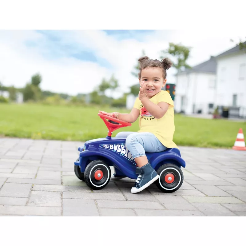 Ride-on car Simba-Dickie BIG Bobby-Car, push drive, ages 1–5, 4 wheels, blue/red