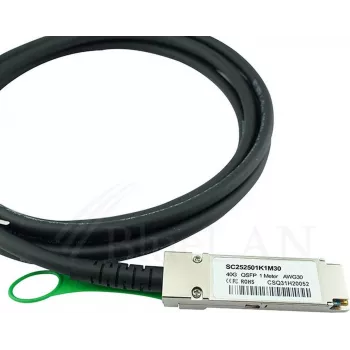 SAS cable CBO QTAPCABLE-3M-BL 3 m, for 100 Gbit/s connections