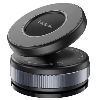 Magnetic smartphone hold r with cacuum suction