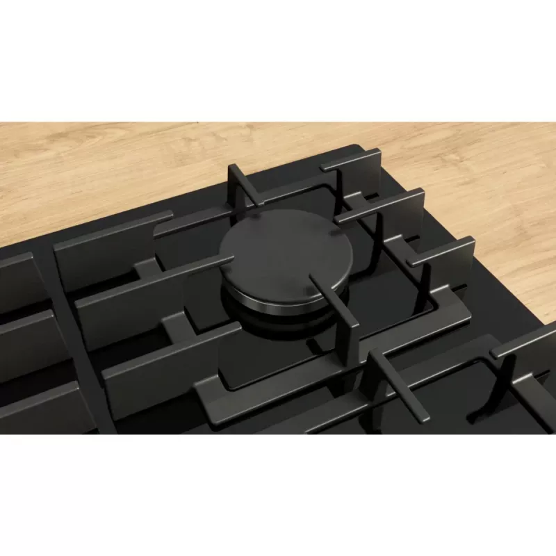 Bosch Serie 8 PRS9A6H40 hob Black Built-in 90 cm Gas 5 zone(s)
