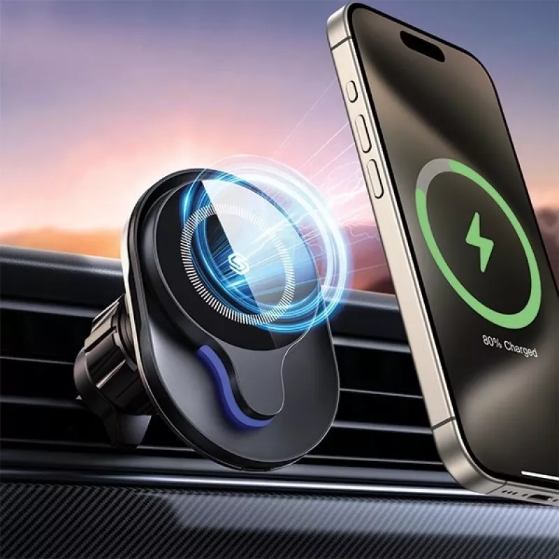 Car holder MagSafe 15W induction black