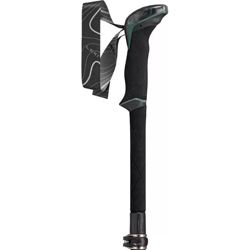 Trekking poles Leki TR Makalu FX adjustable 110–130 cm, green