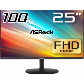 ASRock | Monitor | CL25FF | 24.5 inch | IPS | 16:9 | 100 Hz | 1 ms | HDMI ports quantity 1 | Black