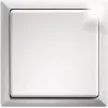 Wireless push button Eltako Funktaster FT4F-wg white glossy — 4-key wall-mounted radio switch