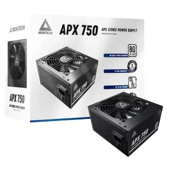 Montech APX750 power supply unit 750 W 20+4 pin ATX ATX Black