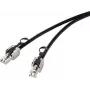 Renkforce RF-4538220 Network Cable Black 20 m Cat6a S/FTP (S-STP) (RF-4538220)