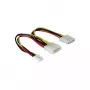 Y-cable power DeLOCK 82111 0.25 m