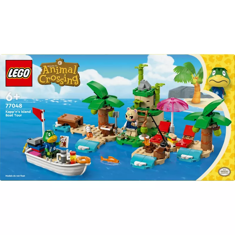 Construction toy LEGO set 77048 Animal Crossing Boat Tour with Captain's Island