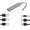 Gembird A-CM-COMBO3-03 USB Type-C 3-in-1 multi-port adapter (Hub + HDMI + PD)