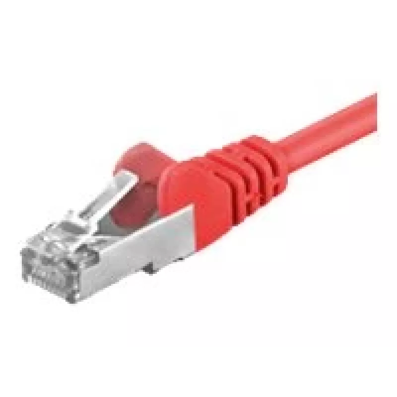 Wentronic Goobay CAT 5e Patch Cable, F/UTP, Red, 2 m - CCA Copper Mix (50152)