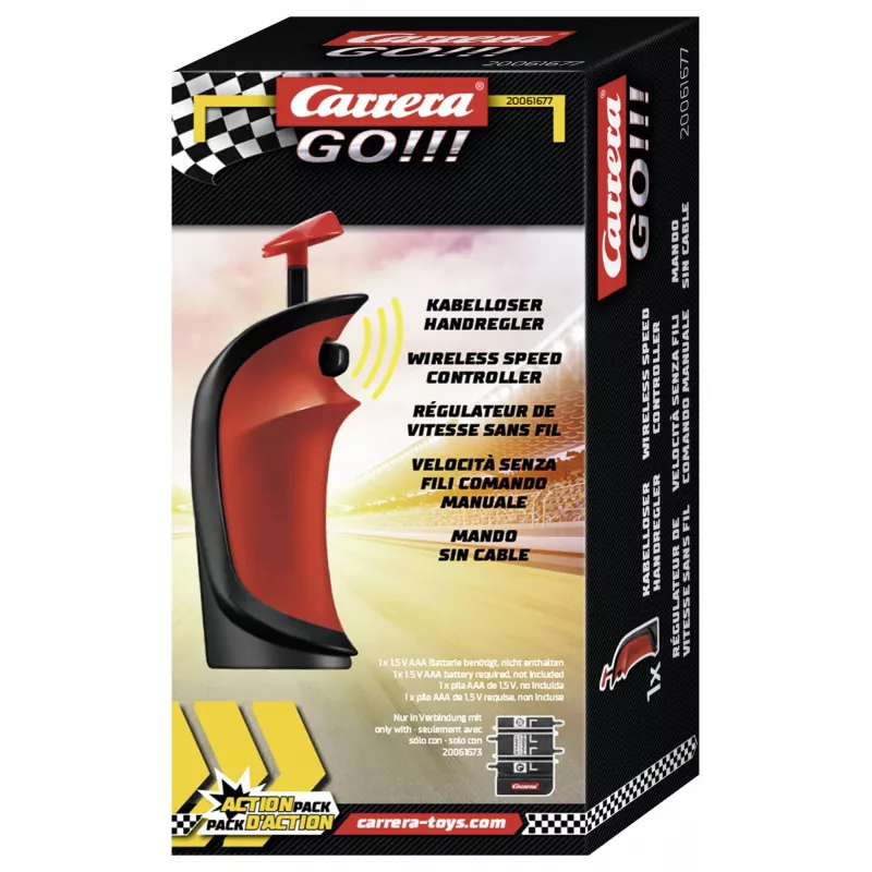 Wired/Wireless Hand Controller CARRERA 20061677 for Carrera GO!!! Slot Car Racing