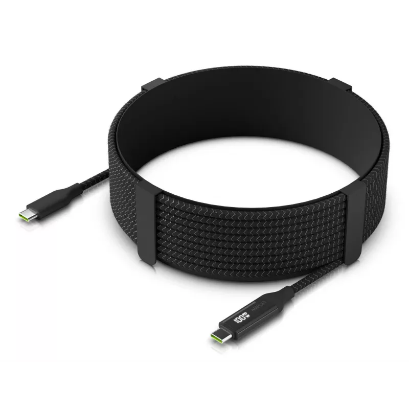USB-C to USB-C cable UBIQUITI AFI-CABLE-USB-7M — 7 m, magnetically shielded, black/grey
