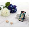 Smartphone Case iKins for iPhone 11 Pro Max — Mosaic Black protective cover