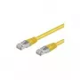 Wentronic Goobay CAT 5e Patch Cable, SF/UTP, Yellow, 5 m - CCA Copper Mix (68068)