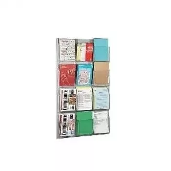 Helit H6259702 presentation surface wall-mounted Transparent (H6259702)