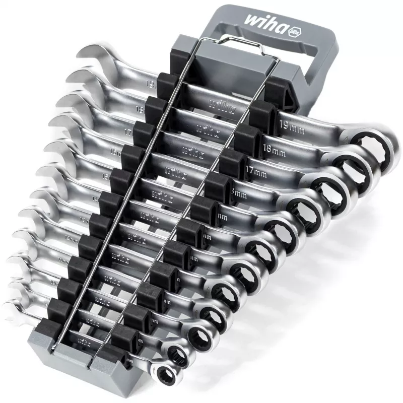 Ring Spanner Set Wiha 44665 — 13 pieces, metric 8–19 mm