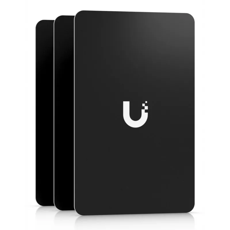 Proximity access card Ubiquiti UA-Card-B-10 13.56 MHz Black White