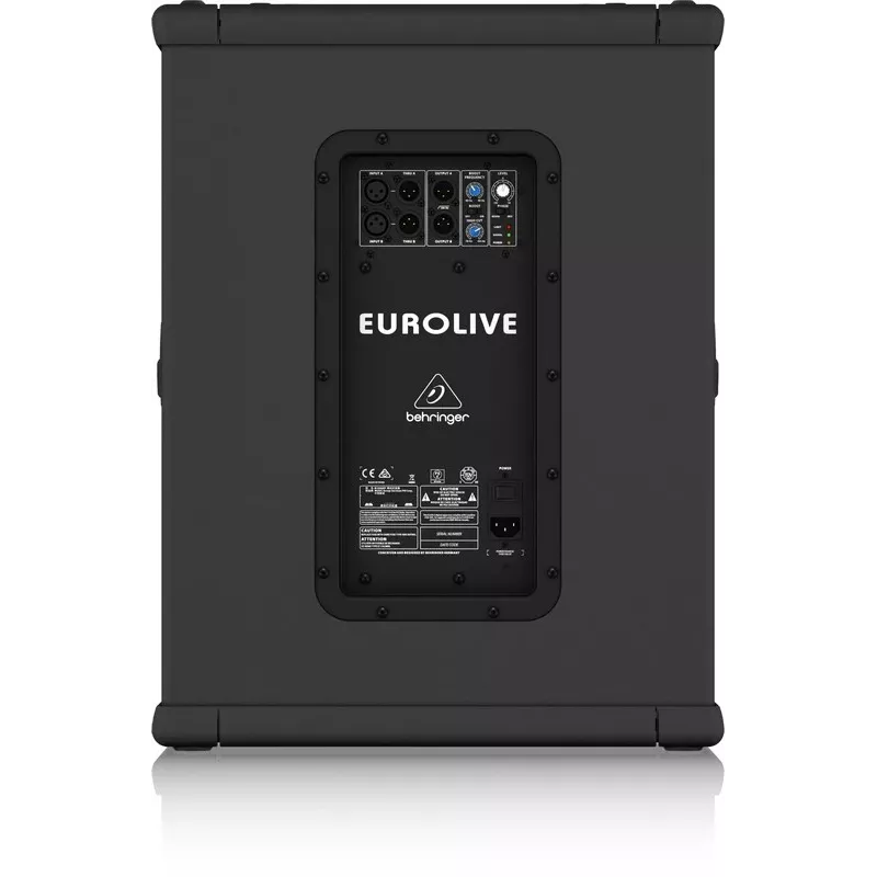 Behringer EUROLIVE B1500XP loudspeaker 2-way Black Wired
