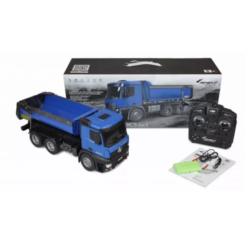 Dump truck Amewi Mercedes Arocs 1:14 Electric engine 400 mAh